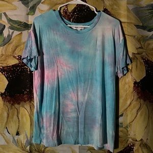 Tie Dye Casual Dress Shirt